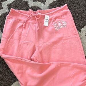 GAP Pink Cozy Sweatpants Relaxed Fit